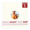 Beige Canvas Mat Board for 24x24 Frames - Circle Opening for 8x8 Photos